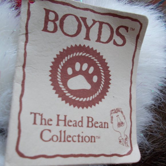 Vintage Santa Boyds Bear The Head Bean Collection, Good Condition! - Picture 6 of 7